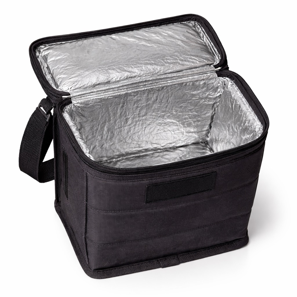 Black Insulated Cooler Storage Bag