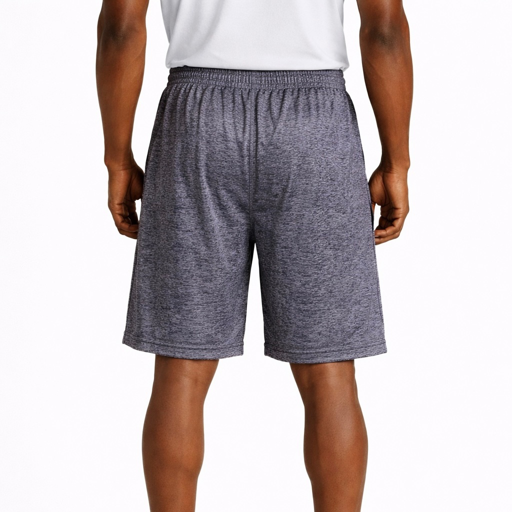 Mens Casual Grey Athletic Shorts