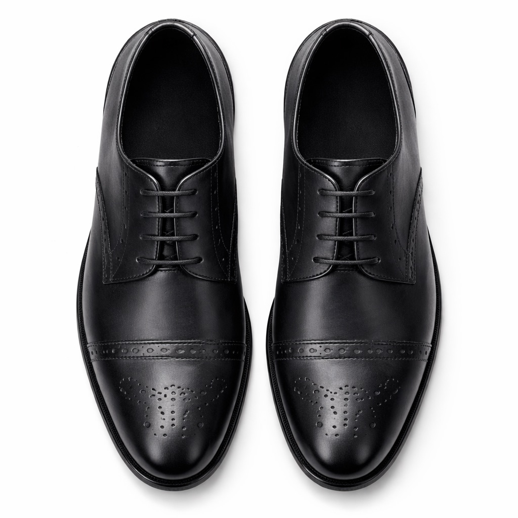 Classic Leather Oxford Brogue Shoes