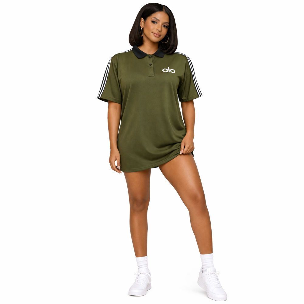 Contrast Collar Short Sleeve Polo Shirt