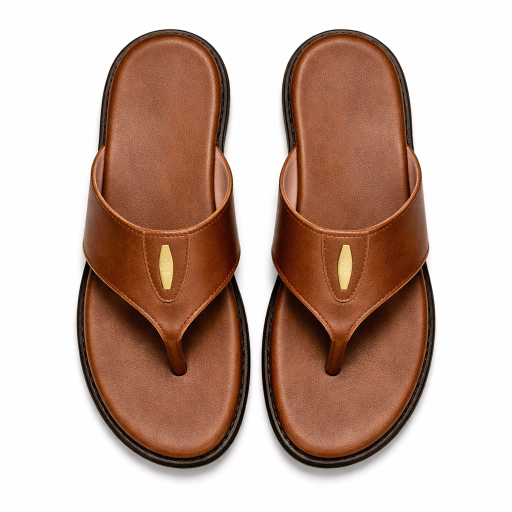 Classic Leather Toe Post Sandals