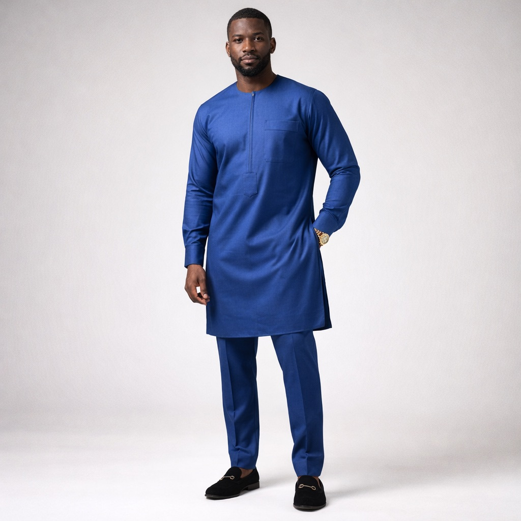 Premium Royal Blue Senator Fabric