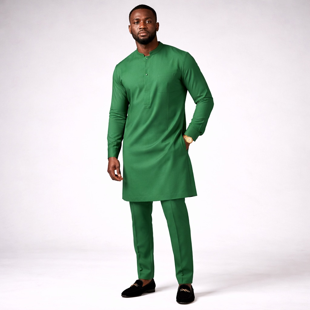 Premium Emerald Green Senator Fabric