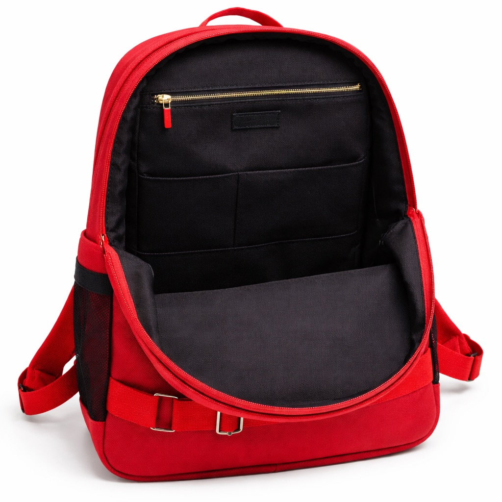 Premium Red Minimalist  Urban Backpack