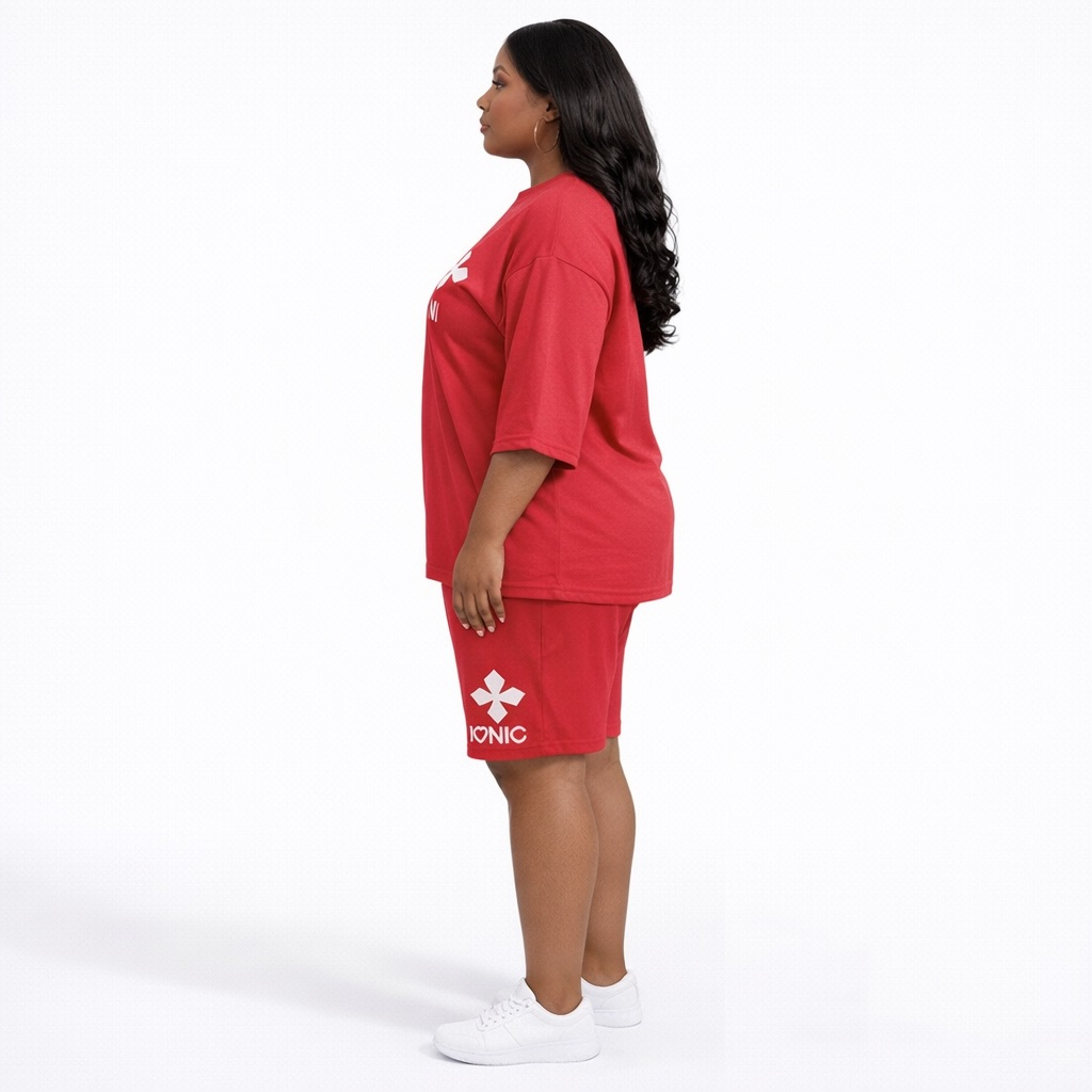 Premium Red Icon Lounge Set
