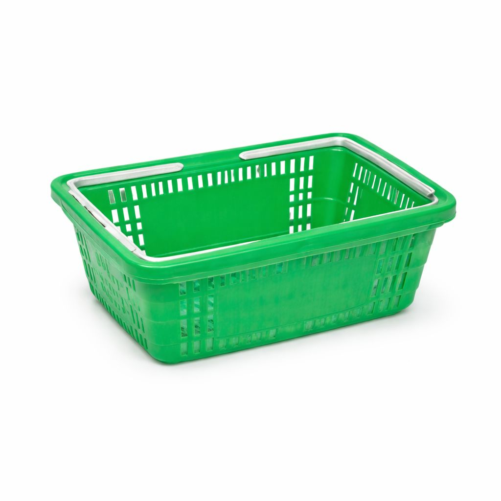 Rectangular Plastic Ventilated Storage Basket