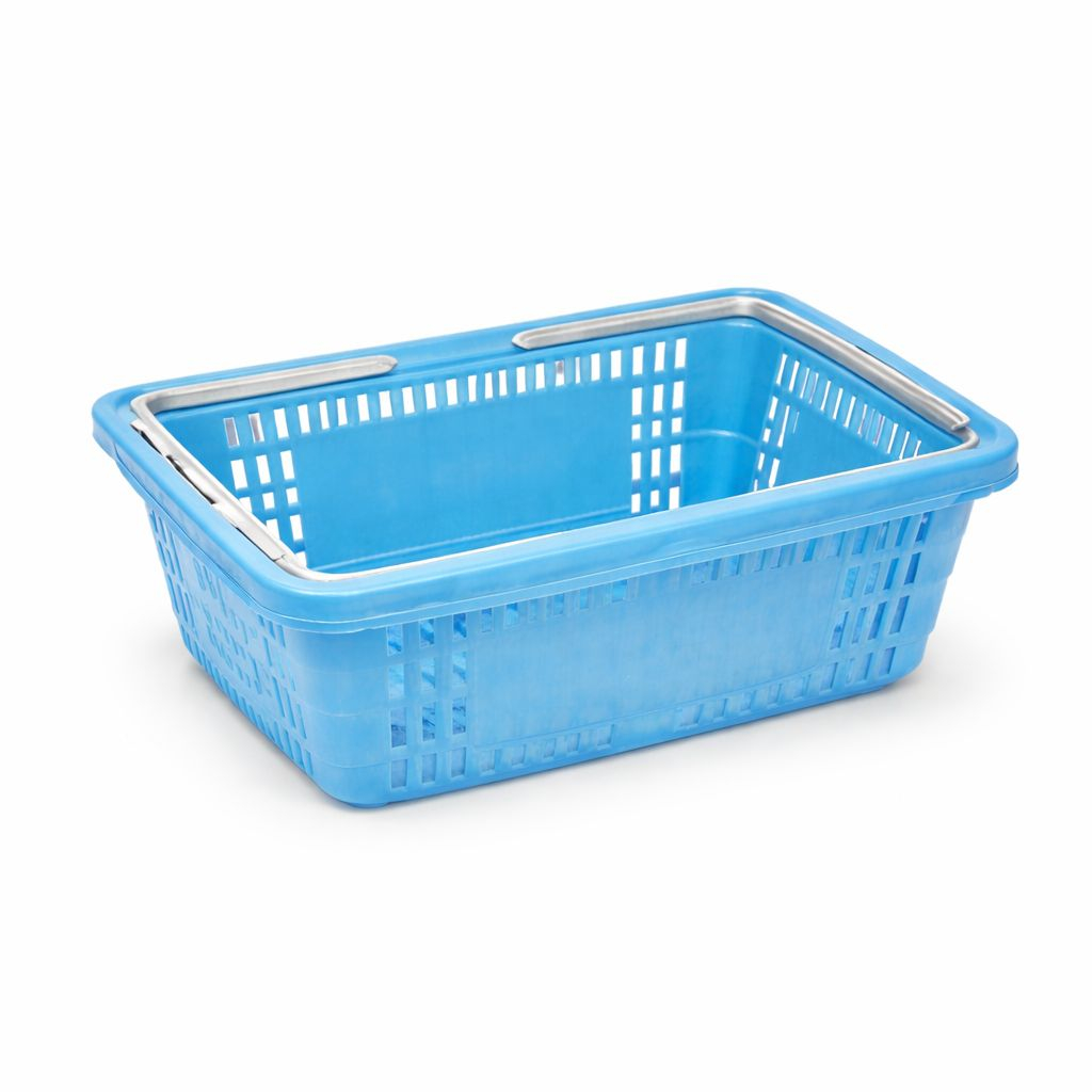 Rectangular Plastic Ventilated Storage Basket