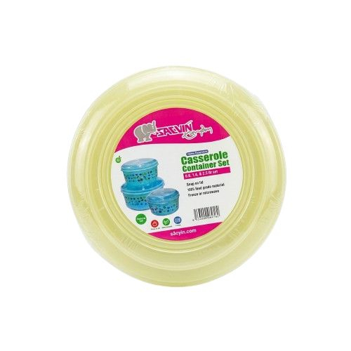 Casserole Container Set 3 Pieces