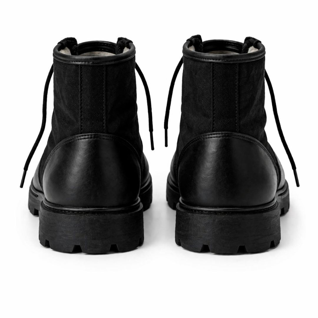 Mens Black Ankle Boots