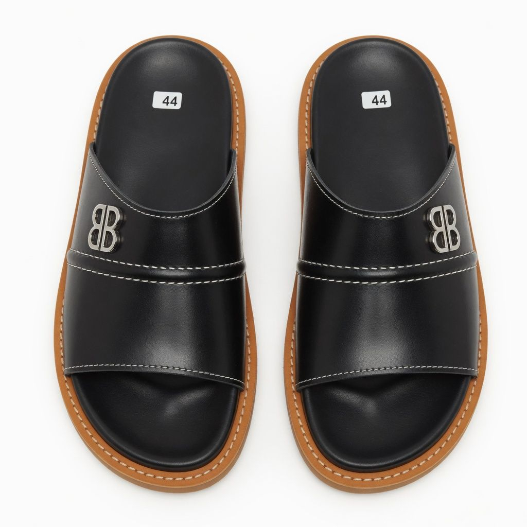 Artisanal Obsidian B Emblem Crossover Slides