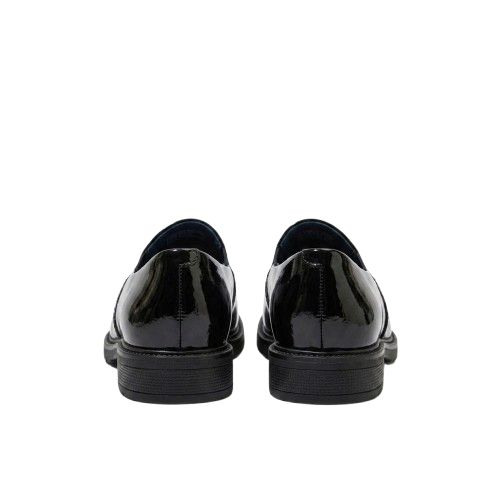Classic Black Patent Leather Slip On Dress Shoes