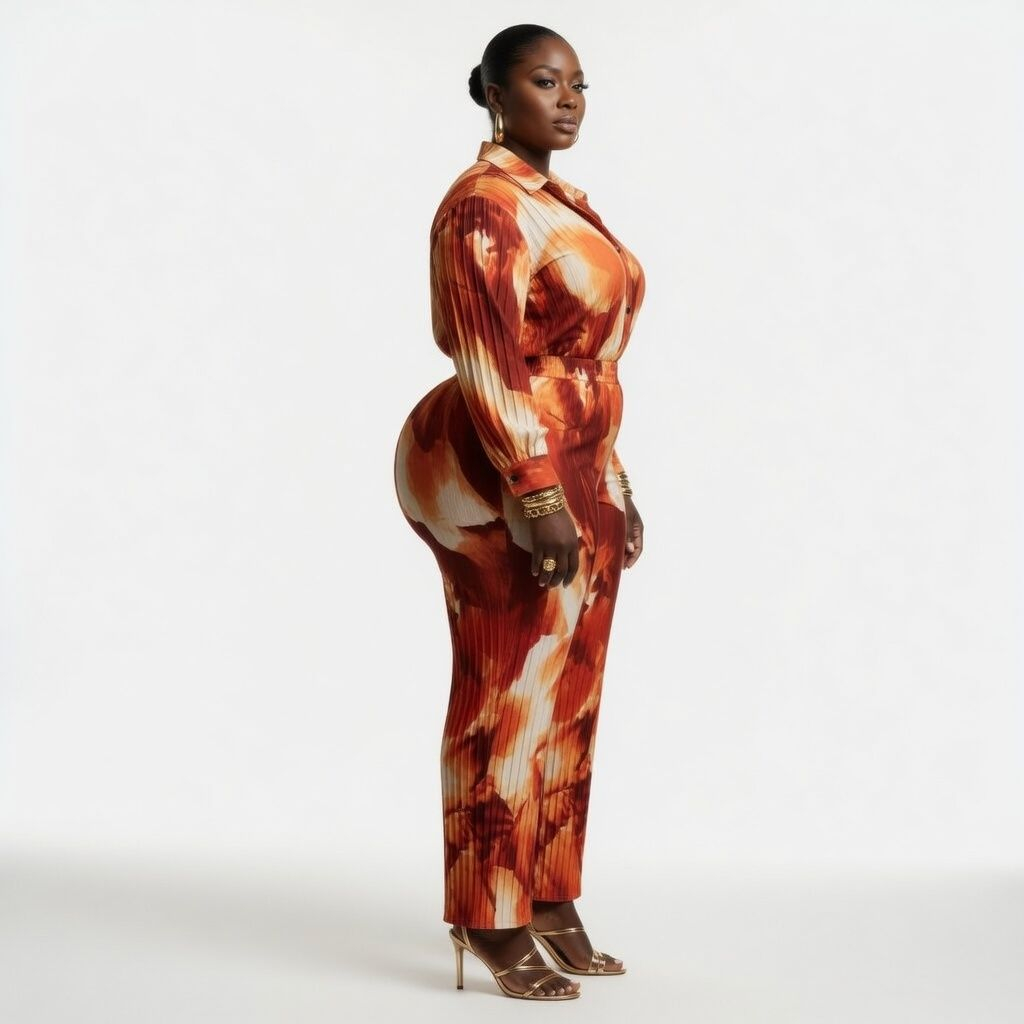 Womens Floral TwoPiece Set