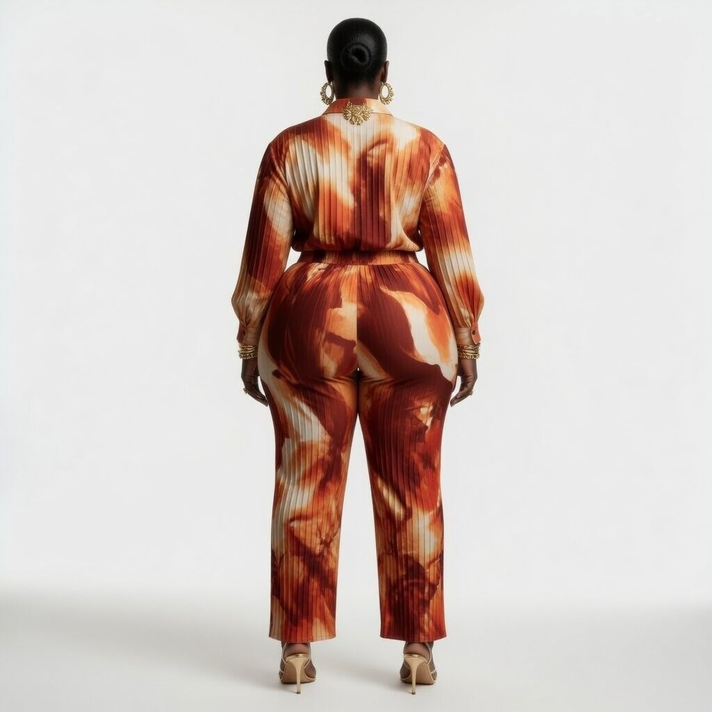 Womens Floral TwoPiece Set