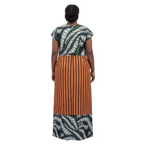 Graphic Pattern Short Sleeve Tunic