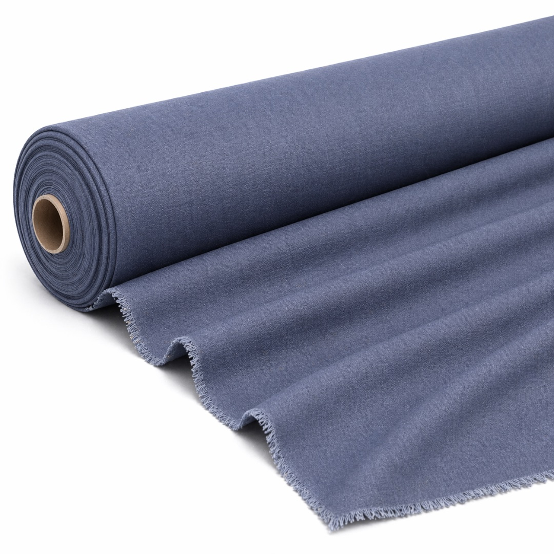 Premium Sky Blue Plain Fabric Roll