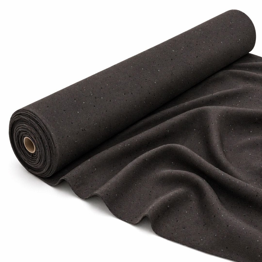 Charcoal Grey Micro Dotted Premium Fabric