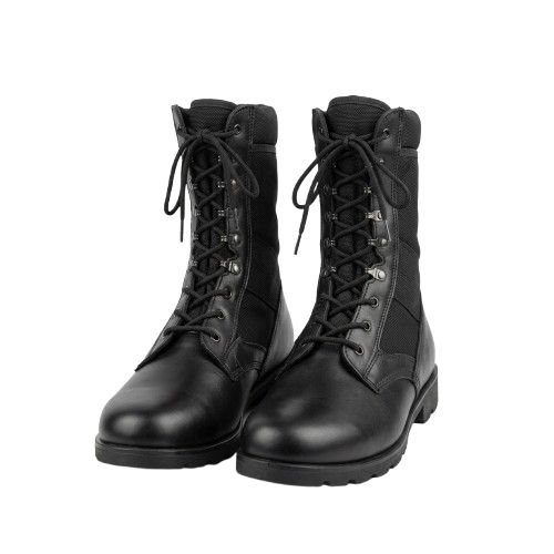 Black Tactical High Cut Boots