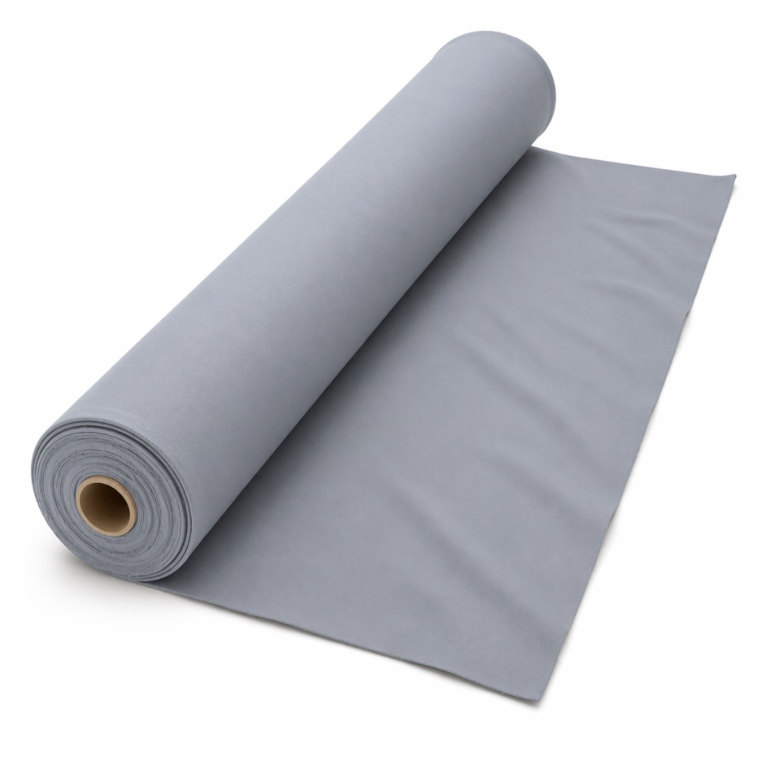 Premium Plain Light Grey Fabric