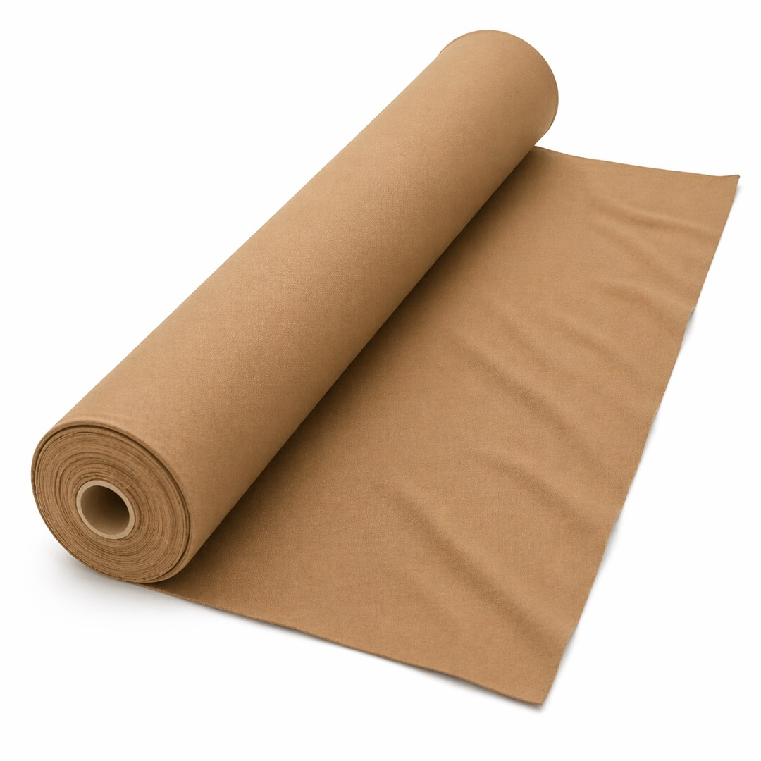 Premium Camel Brown Senator Fabric Material