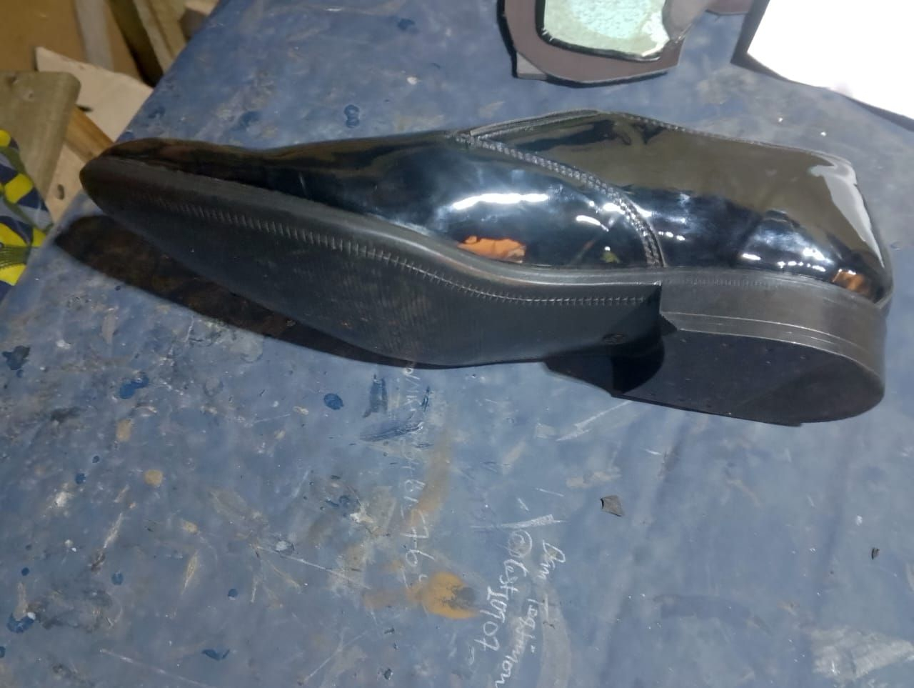 Classic Black Patent Leather Loafers