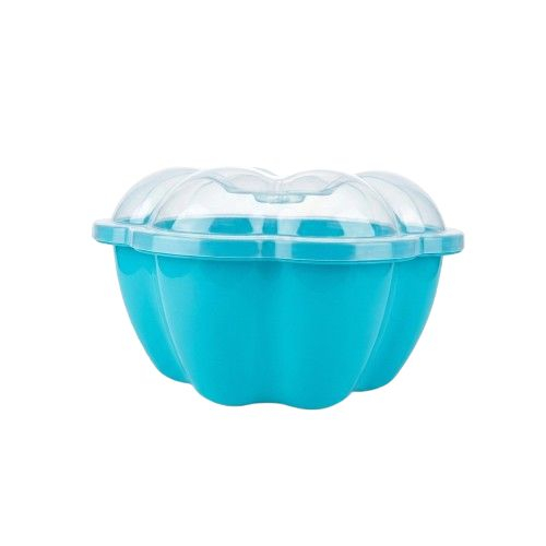Flower Shaped Divided Serving Tray with Transparent Lid