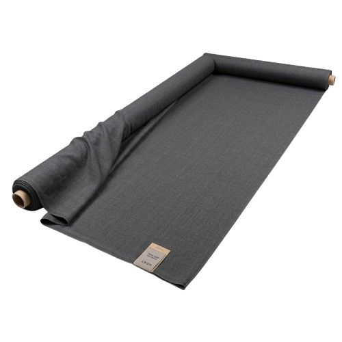 Charcoal Grey Textured Fabric