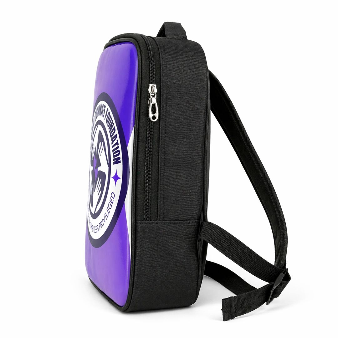 Compact Fabric Sling Backpack with Adjustable Strap