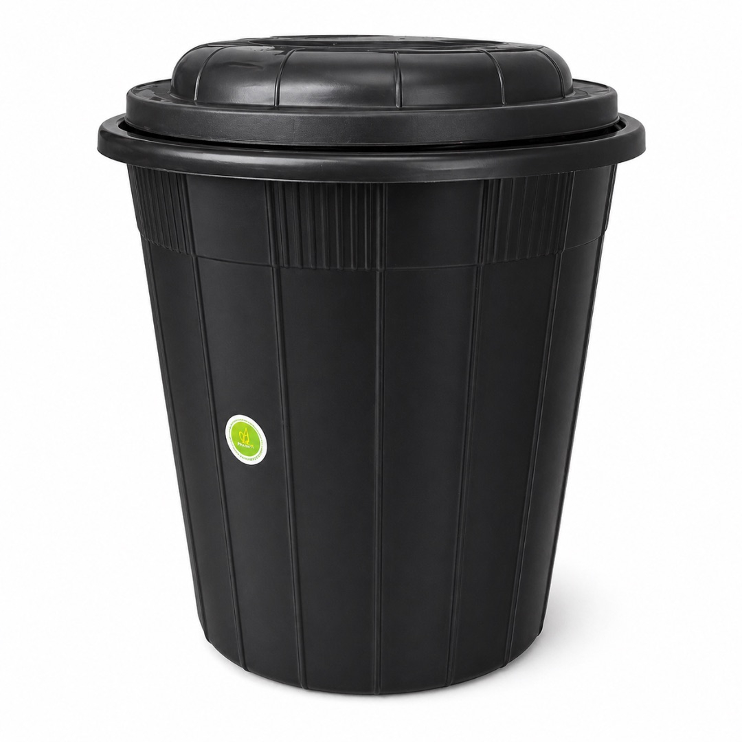 Large Capacity Plastic Storage Bin with Lid