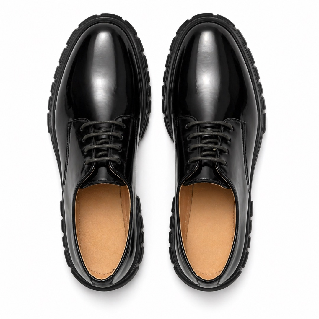 Mens Classic Lace Up Leather Shoes