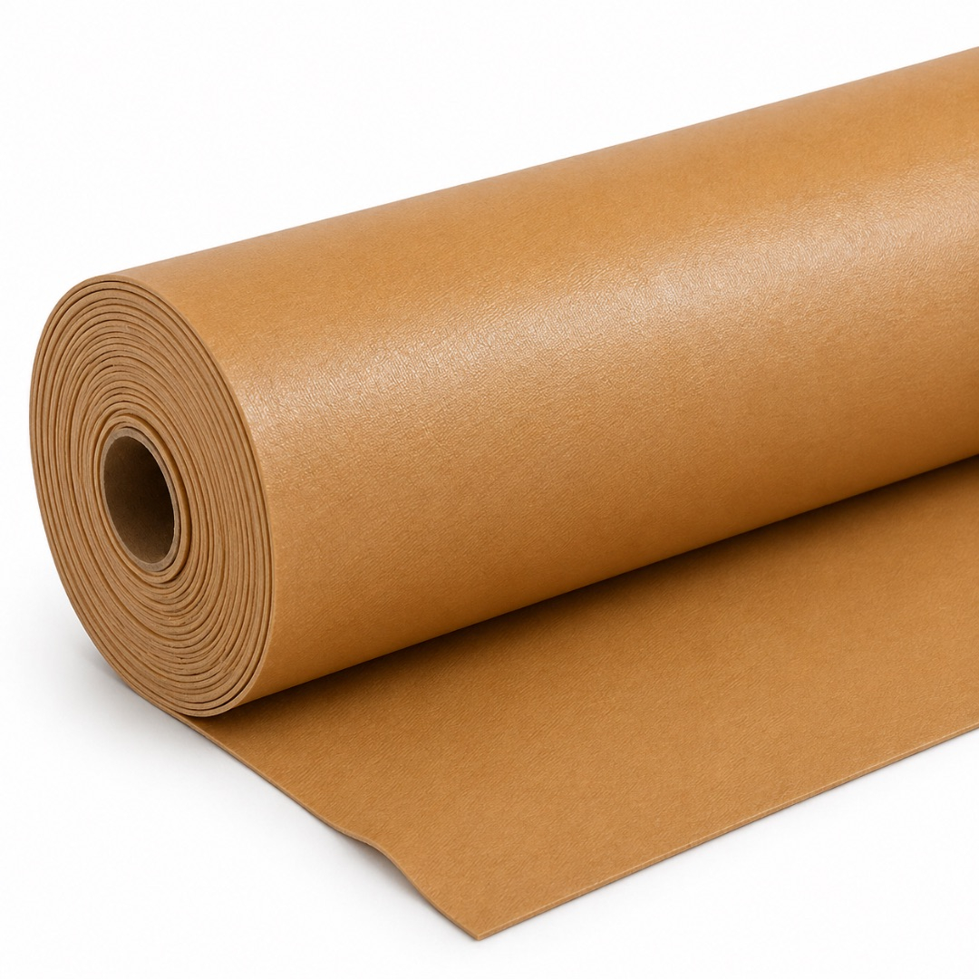 Premium Camel Tan Textured Synthetic Leather Fabric