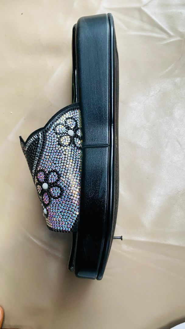 Embellished Flat Slippers