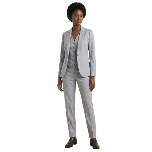 Light Gray Suiting Fabric