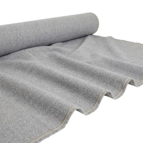 Light Gray Suiting Fabric
