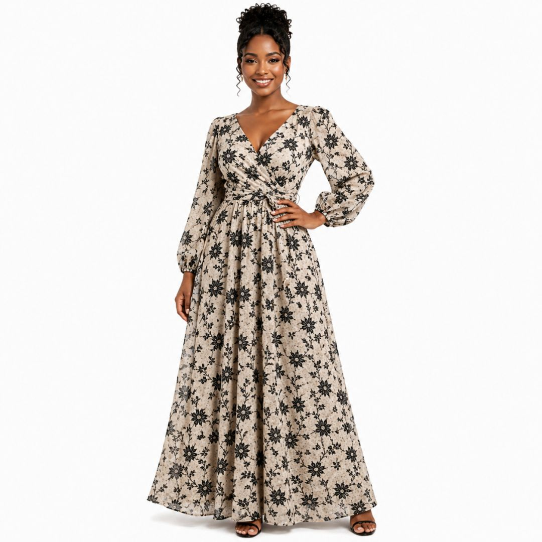 Premium Damask Solid Floral Material