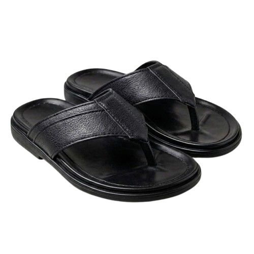 Royal Crest Classic Men Black Slippers