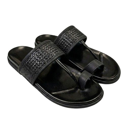 Men Luxe Chain Detail Slide Sandals