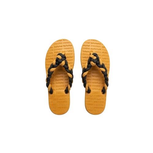 Woven Sandals with Braided Straps