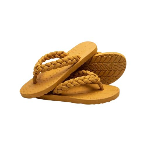 Monochrome Braided Strap Comfort Flip Flops