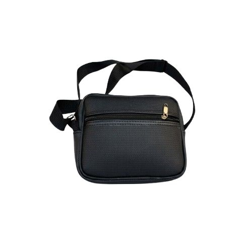 Embossed Textured Crossbody Bag with Metallic Clasp