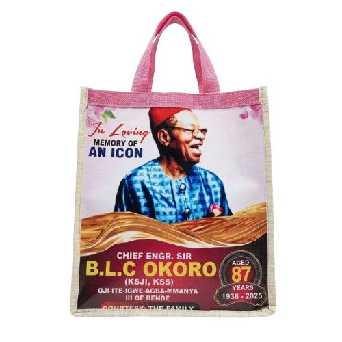 Customizable Full Color Commemorative Tote Bag