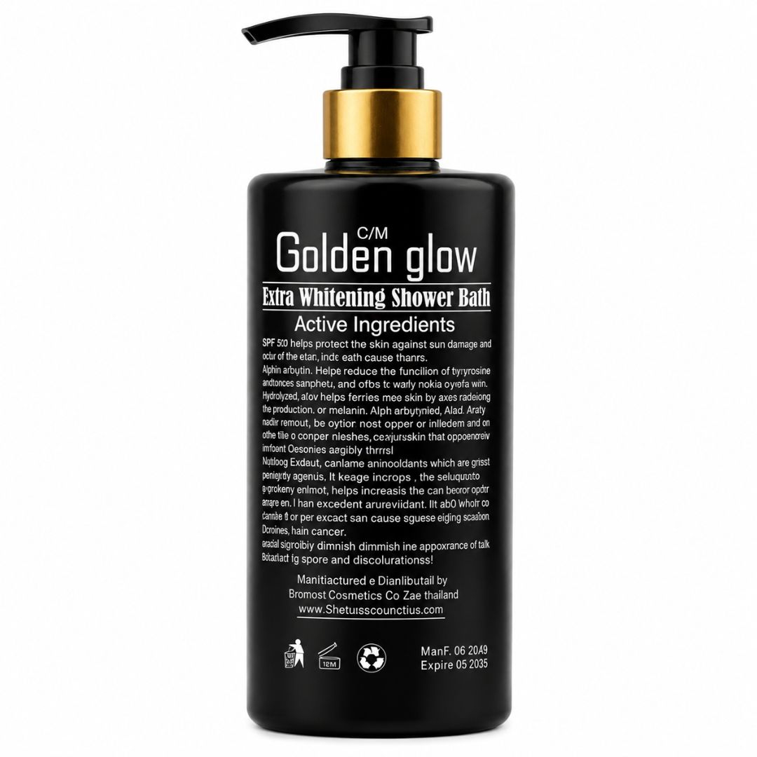 Golden glow Extra Whitening Shower bath