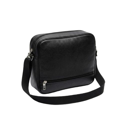 Embossed Reptile Motif Crossbody Bag