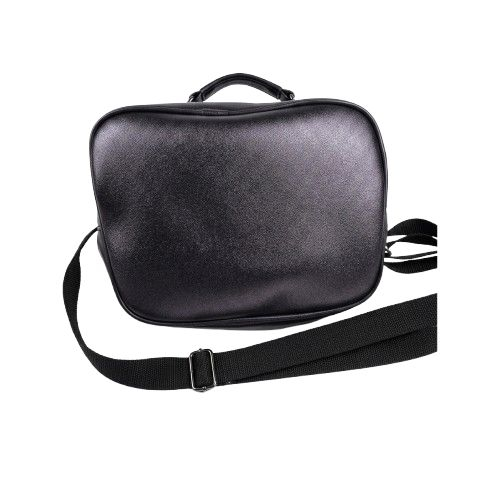 Embossed Reptile Motif Crossbody Bag