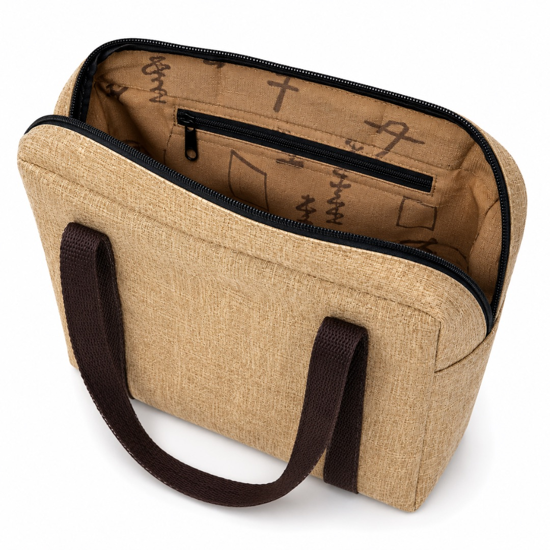 Stylish Textured Tote Bag with Durable Straps