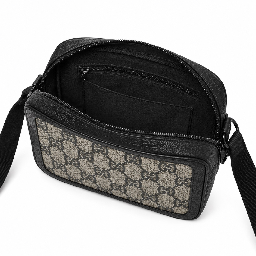 Classic Monogram Crossbody Messenger Bag