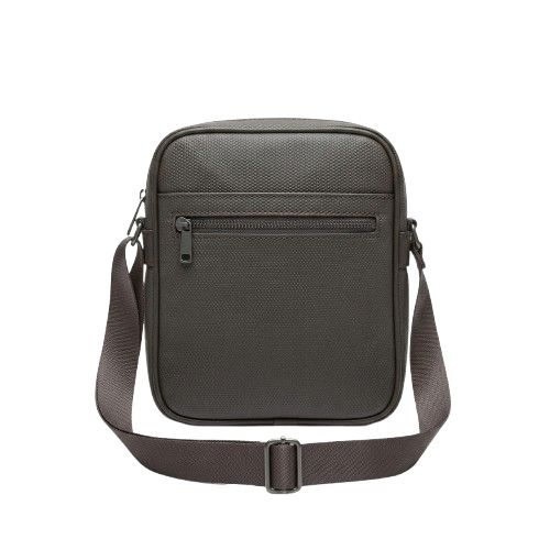 Premium Leather Crossbody Sling Bag with Front Zip Pocket