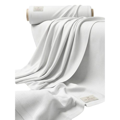 Premium Pure White Premium Apparel Fabric