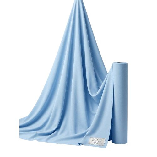 Sky Blue Premium Suiting Fabric