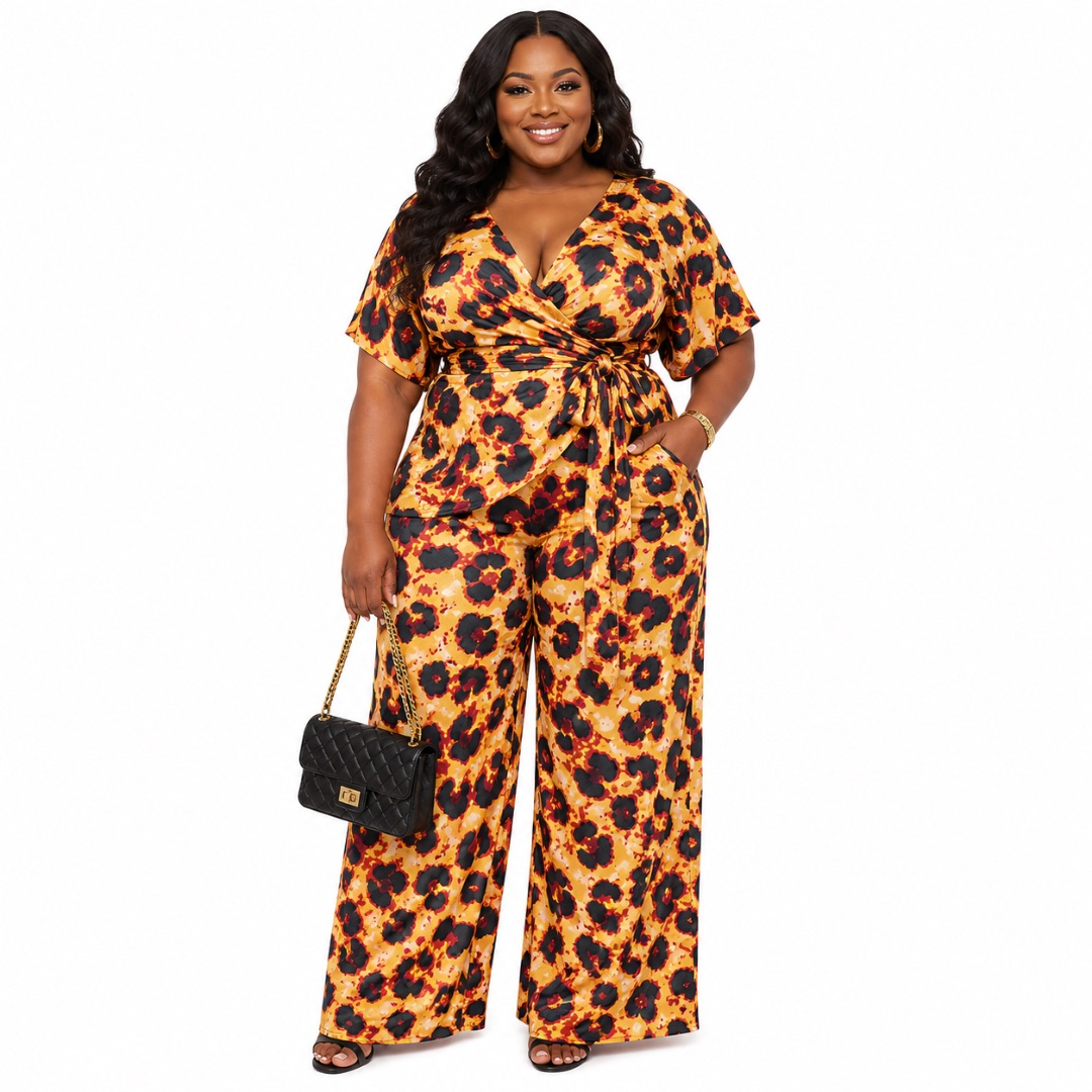 Luxury Gold Leopard Print vintage Fabric