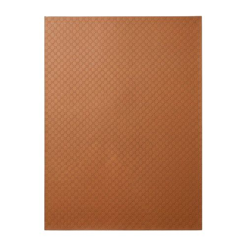 Tan Debossed Link Pattern Apparel and Accessory Material